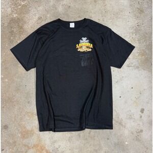 Anvil‎ Laconia Bike Rally 2014 Motorcycle Graphic T Shirt XL Black